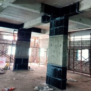 Carbon Fiber Wrapping Services for RCC beam and column strengthening