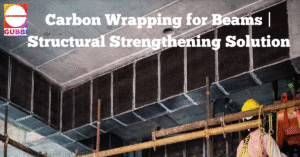 Carbon wrapping for beams used for structural strengthening and load enhancement