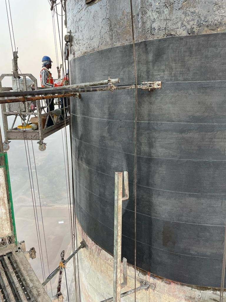 Carbon Wrapping for Beams