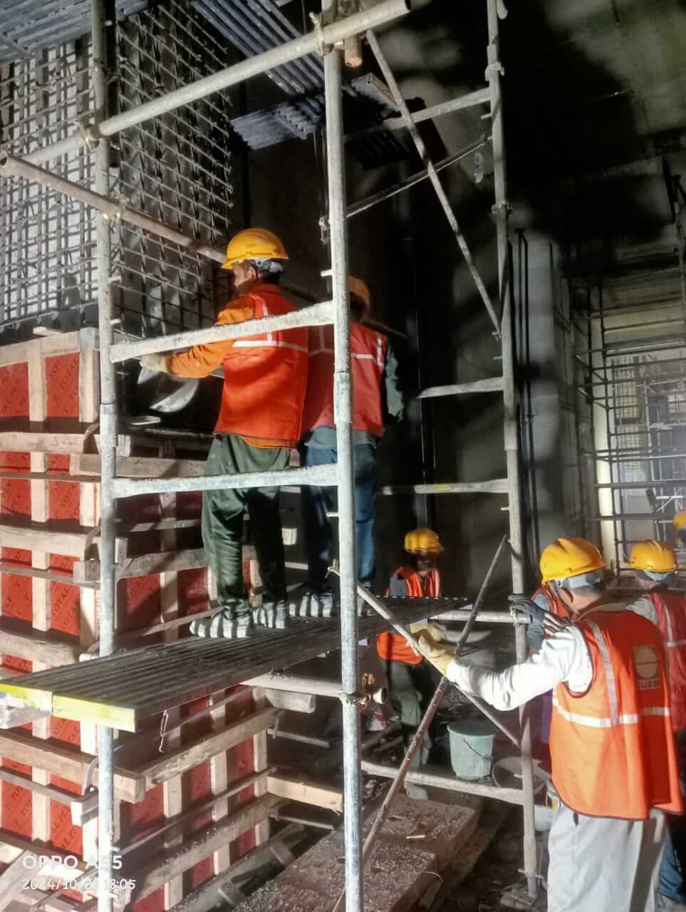 Micro-Concrete with Jacketing