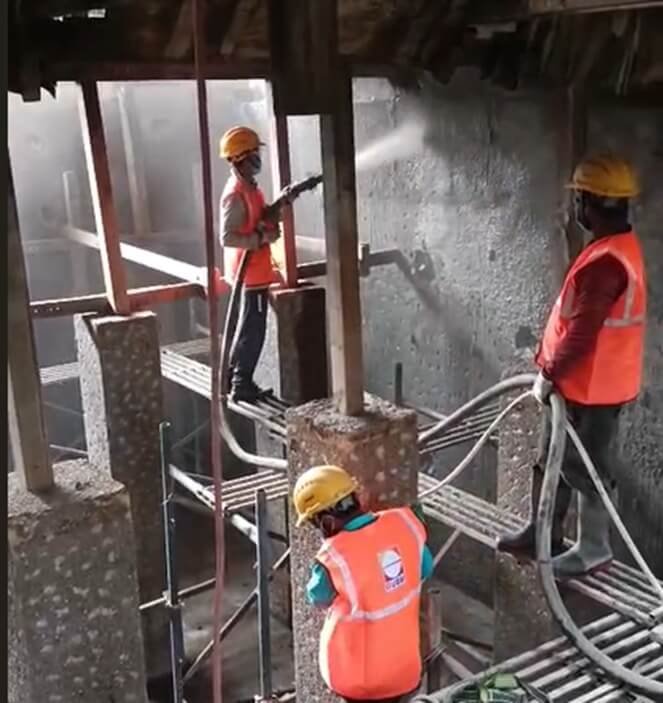 Guniting & Shotcreting Contractors in Mumbai