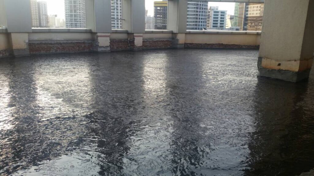 Waterproofing for industrial buildings