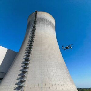 Drone Survey Service conducting structural inspection using aerial technology