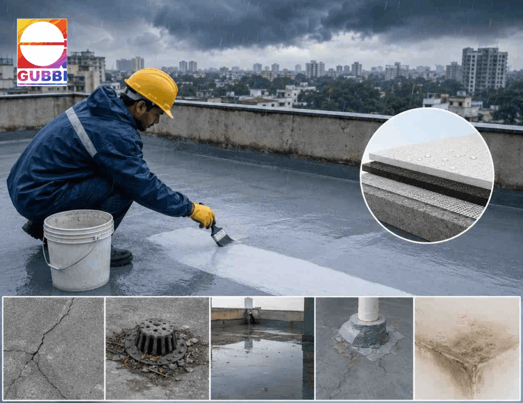 Monsoon Roof Waterproofing Checklist for Terrace Leakage Prevention